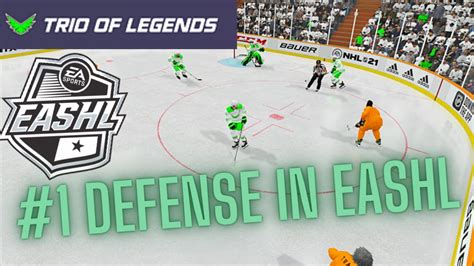 Best Defense In 3s NHL 21 EASHL 3v3 Ep 9 YouTube