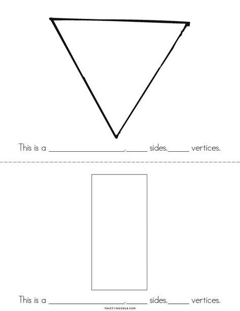 Printable Shape Book Templates