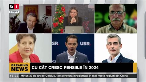 POLITICA ZILEI CU IOANA CONSTANTIN ȘEFUL CASEI DE PENSII ANUNȚ PENTRU