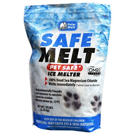 Harris Safe Melt Pet Friendly Ice Melter Fast Acting 100 Magnesium