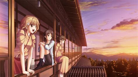 Hanasaku Iroha P Ohana Matsumae Anime Minko Tsurugi Nako