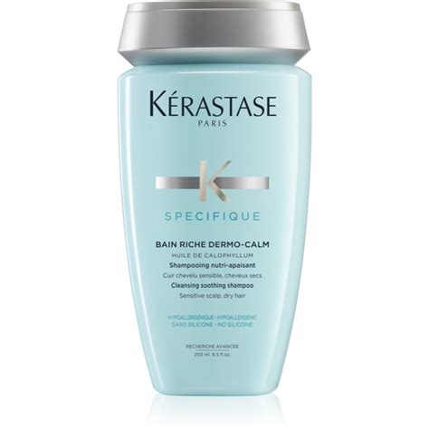 Kérastase Specifique Bain Riche Dermo-Calm, Shampoo for Sensitive Scalp ...