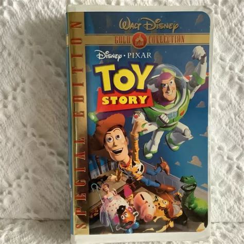 Walt Disney Pixar Toy Story Special Edition Gold Collection Vhs 540