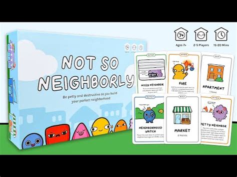 how to play not so neighborly