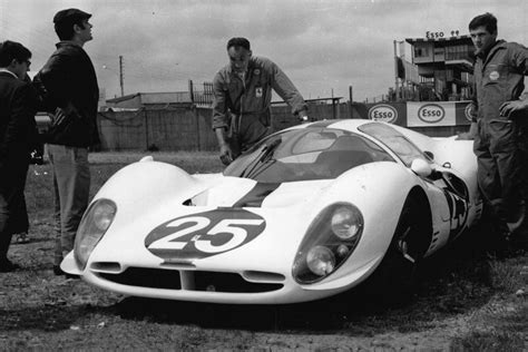 24 Heures Du Mans 1967 Ferrari 412p 25 Pilotes Pedro Rodriguez