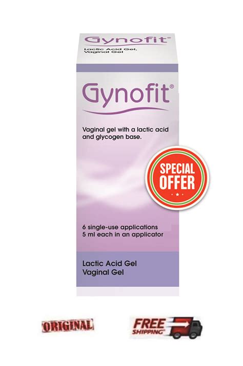 Gynofit Lactic Acid Vaginal Gel X Ml Lactic Acid Glycogen Base