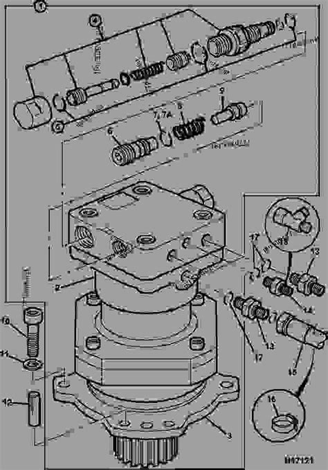 SLEW MOTOR ASSEMBLY CONSTRUCTION JCB 8018 MINI EXCAVATOR 9802 5407