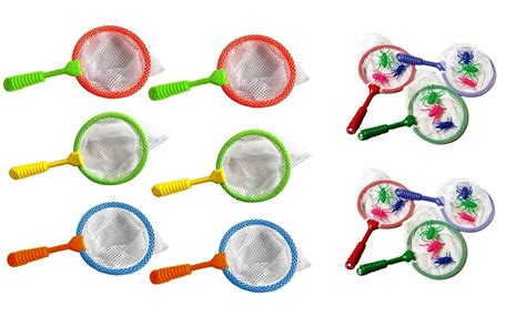 Jandjs Toyscape Bulk Bug Catcher Nets With 3 Insects Each Pack Of 12