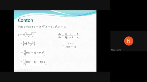 Integration By Parts Integral Eksponen Dan Logaritma Youtube