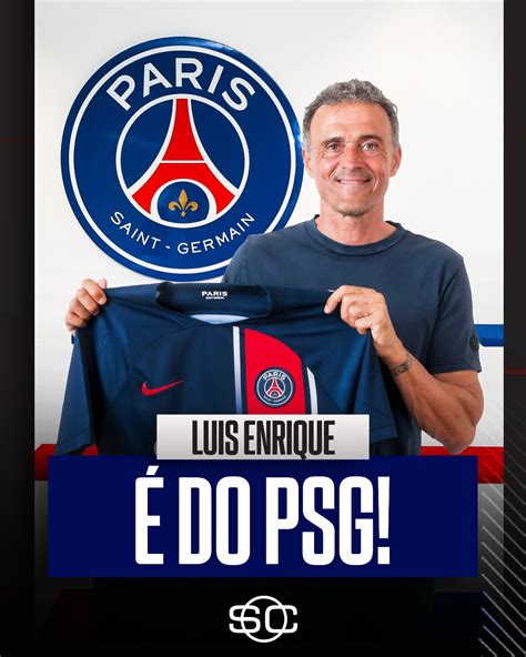 Sportscenter Brasil On Twitter Luis Enrique O Novo Treinador Do Psg