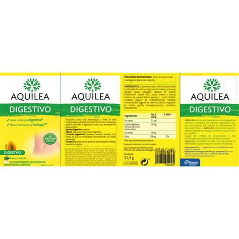 Aquilea Digestivo 30 comprimidos mastigáveis comprar Aquilea Di