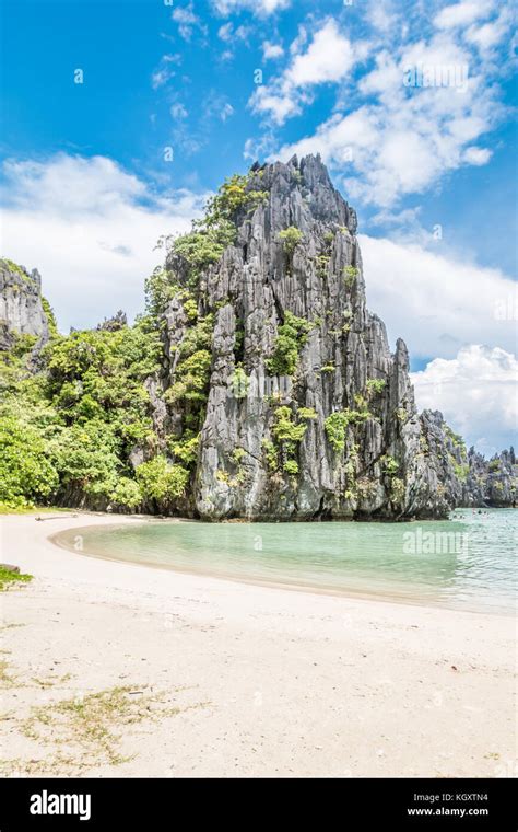 The Secret beach in El Nido Palawan Island Philippines Stock Photo - Alamy