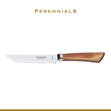 Pisau Tramontina 5 Jumbo Knife With Serrated Edge Natural Perennials