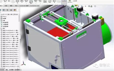 【工程机械】frax 3d打印机三维建模图纸 X T格式 Solidworks 仿真秀干货文章