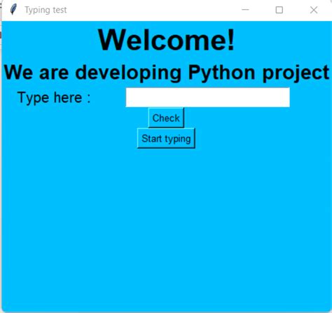 Typing Speed Test With Tkinter In Python TechieYan Technologies