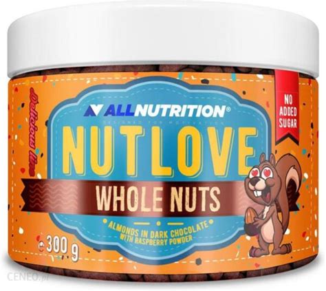 Allnutrition Nutlove Whole Nuts Almonds In Dark Chocolate With