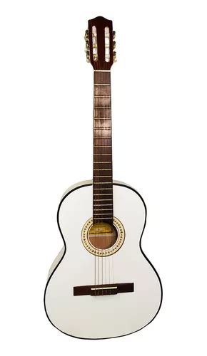 Guitarra Criolla Clasica Gracia M2 Color Blanco Cuotas Al Mismo