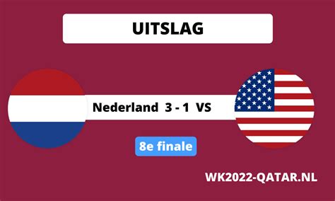 Nederland Als Eerste Land Naar Kwartfinale Wk Voetbal