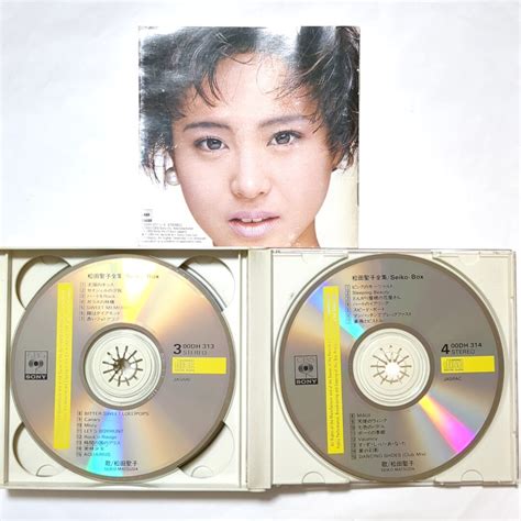 Yahooオークション 松田聖子 ベストアルバム 4cd「seiko Box 松田聖