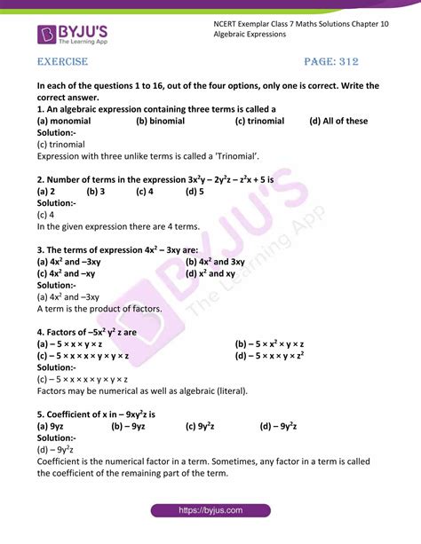 Class 7 Maths Chapter 2 Bb0