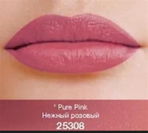 Губная помада "матовый идеал" avon true colour matte pure pink нежный ...