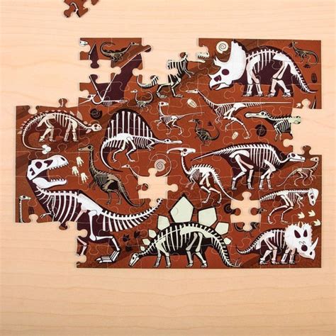 Mudpuppy Puzzle Dwustronne Dinozaury Element W Opinie Online