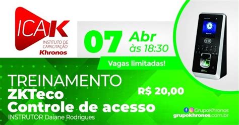 Treinamento Controle De Acesso Cs E Zkteco B Sico Porto Alegre Em