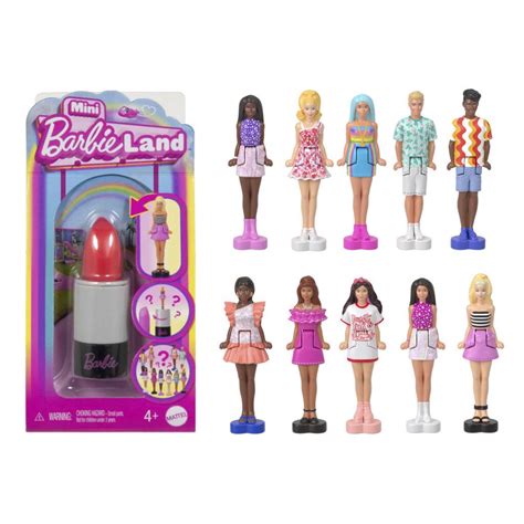 Mini Barbie Land Figures Rbarbie