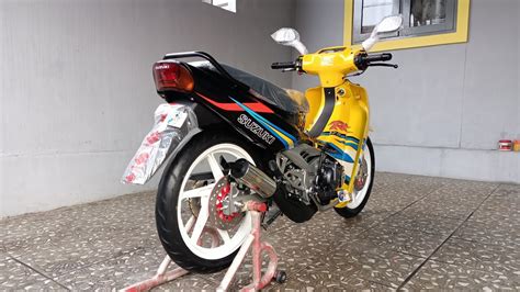 Restorasi Suzuki Satria 2tak 2002 Kuning Hitam Restorasi Satria2tak