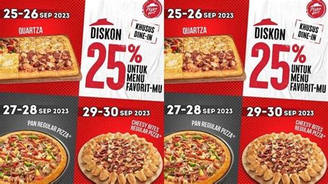 Katalog Promo Pizza Hut Hari Ini September Dapatkan Diskon