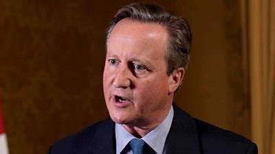 Former PM David Cameron Becomes Lord Cameron Of Chipping Norton BBC News