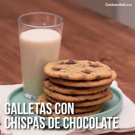 Receta De Galletas Con Chispas De Chocolate Caseras ¡fáciles Cocina Vital Vídeo Dailymotion