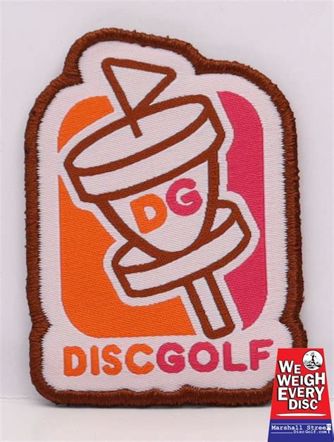 Dunkin Disc Golf Patch • Marshall Street Disc Golf