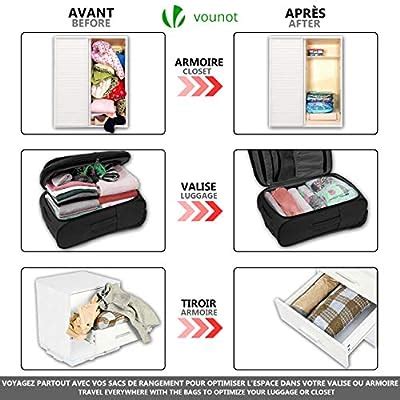 VOUNOT Sacs De Rangement Sous Vide Pompe Sous Vide Lot De 12 Sacs