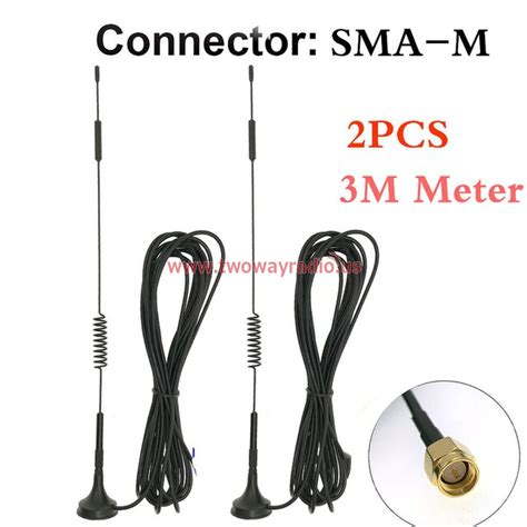 Pcs G G G Lte Magnetic Antenna Mhz Dbi Ts Sma Male