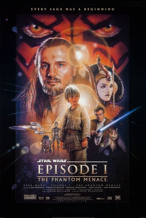 Star Wars Episode 1: The Phantom Menace (#2 of 13): Extra Large Movie ...