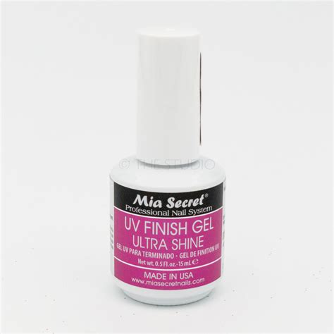 Mia Secret Gel UV Finish Gel Ultra Shine Top Coat The Studio