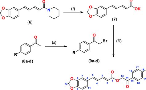 Scheme 1 Synthetic Route For The Synthesis Of The Target Molecules Download Scientific