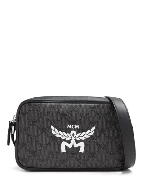 MCM Bolsa Crossbody Himmel Lauretos Pequeña Farfetch