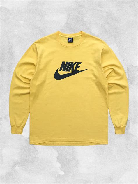 Nike NIKE Vintage Crewneck Long Sleeve Sweatshirt 80s USA Rare | Grailed