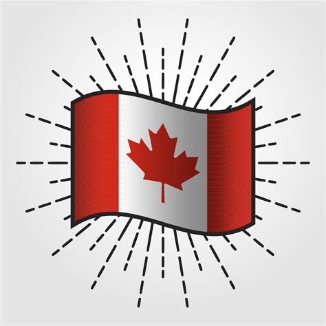 Vintage Canada National Flag Illustration 39932687 Vector Art at Vecteezy