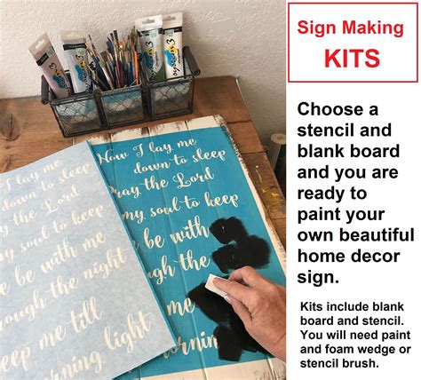 Diy Make Your Own Sign How To Make Wood Sign Handlettering Stencil