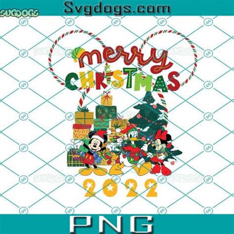 Christmas With Cartoon Characters 2022 PNG, Family Christmas PNG ...