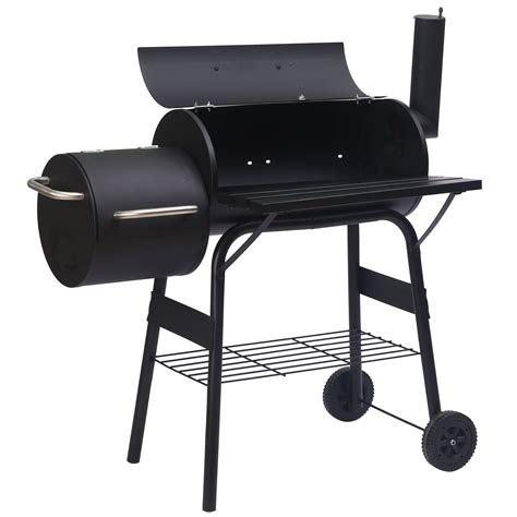 Outdoor BBQ Grill Charcoal Barbecue Pit Patio Backyard Meat Cooker ...