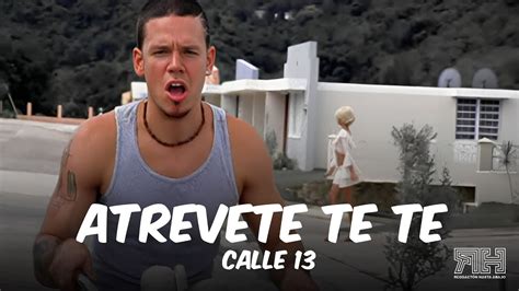 Atrevete Te Te Calle Letra Lyric Youtube