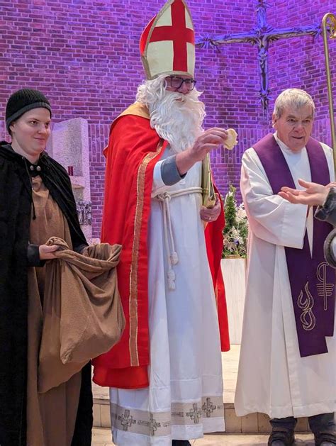 Der Nikolaus In St Josef Im Vosseberg Pfarrei St Antonius Papenburg