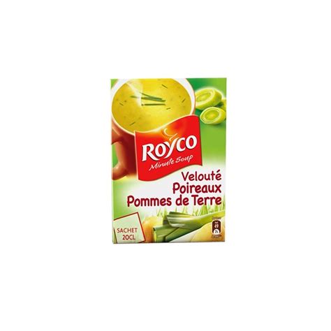 Royco Soupe Velout De Poireaux Pommes De Terres Soupe Instantan E En