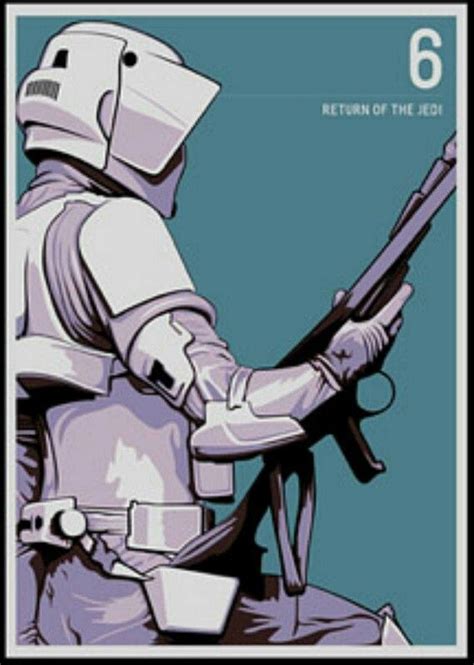 Scout Trooper art | Star wars poster, Star wars geek, Star wars history