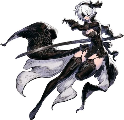 B Nier Wiki Fandom Character Art Concept Art Characters Nier